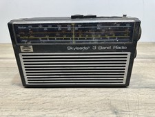 Vintage Ever Ready Skyleader 3 Band Transistor Portable Battery 9V Radio