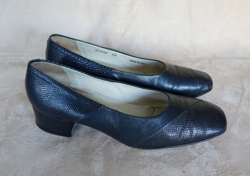 Bally navy leather syle flex - bally,