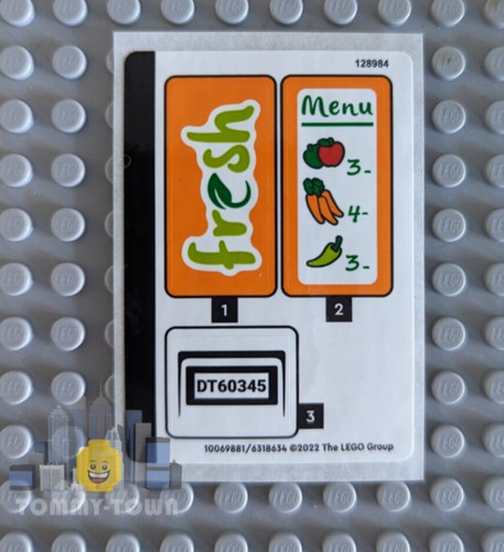 Lego city farm sticker - city,