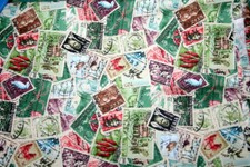 CANCELLED POSTAGE STAMPS FROM