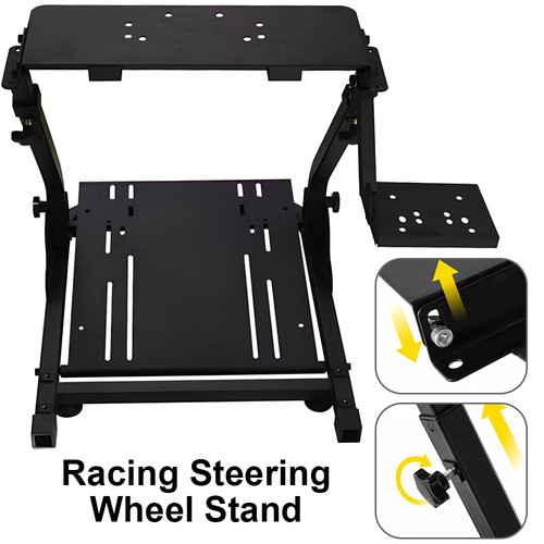 Racing steering wheel stand - steering,
