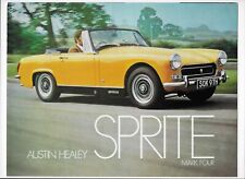 1970 Austin-Healey Sprite Mark IV sports car brochure