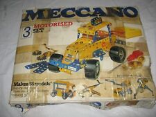 Vintage Meccano Motorised Set