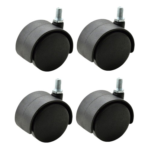 4pcs plastic swivel casters - 4pcs,