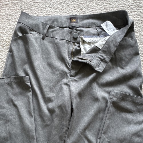 Lee wrinkle free gray flat - gray,