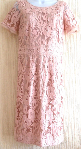 Laura ashley lace dress blush - laura,