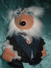 WOMBLES MEDIUM GREAT UNCLE BULGARIA  WOMBLE PLUSH SOFT TOY BY FIRST LOVE