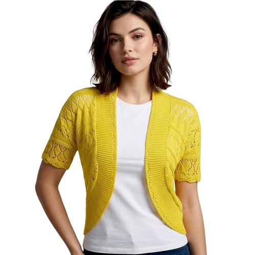 Womens open front - open, sleeve