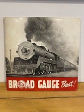 Vintage Steam Train Recording 10” Vinyl Record Broad Gauge Beat Rare Collectable