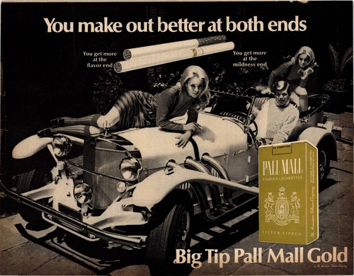 Pall mall cigarettes vintage - mall,