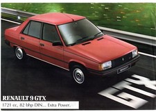 Renault 9 GTX 1.7 1984 UK
