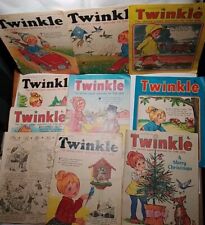 Twinkle Comic Bundle - 10 issues 1970s- 1980s DC Thomson UK Mixed Conditions