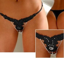 Erotic Jewel Accent Panties