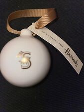 Exclusively For Harrods Knightsbridge Ceramic tree Christmas bauble.2017  Ex Con