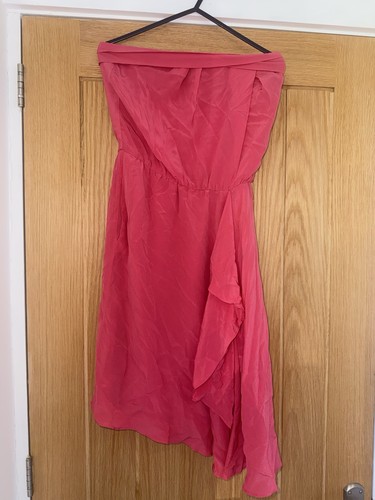 Maje 100 silk coral pink - maje,