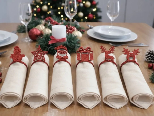 Christmas napkin ring - ring, of
