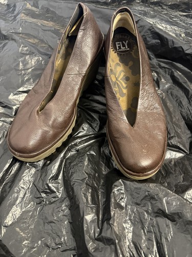 Fly london yaz brown leather - yaz,