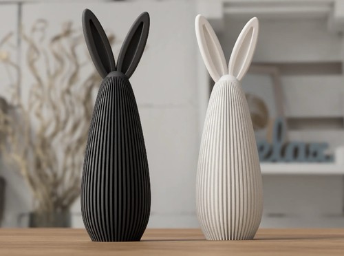Modern easter bunny decoration - modern,