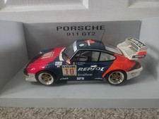 1:18  UT Models  Porsche 911 GT2 no 10  Repsol Not original box see description