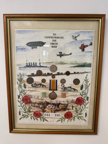 Framed british first world war - british,