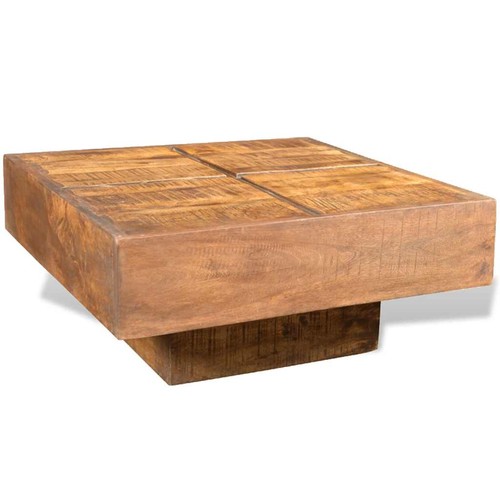 Coffee table brown square - coffee,