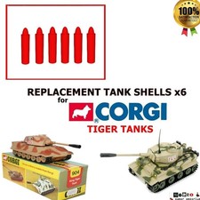 Corgi 900 Tiger Tank 6x SHELLS