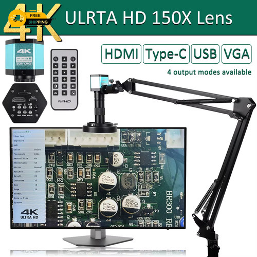 Microscope 48mp digital - 4k,