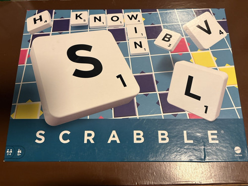Mattel scrabble board game - board,