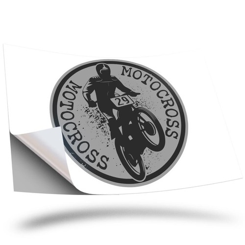 Vinyl sticker bw - a2,