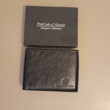 PierCarlo d'Alessio Designer Collection Mens leather wallet