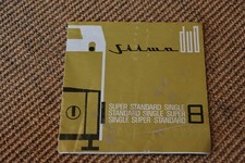 Silma Duo Super Standard Single 8 instruction manual. fold-out.  FREE P&P