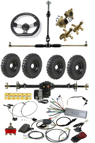 860mm atv kart - 860mm, differential