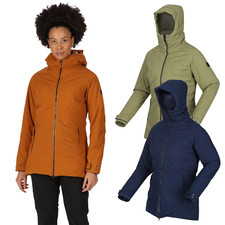 Regatta Womens Sanda II Insulated Waterproof Jacket Ladies  Rain Coat RRP 150