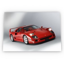Ferrari F40 poster Satin High