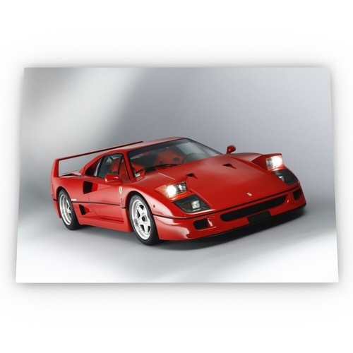 Ferrari f40 poster - satin, high