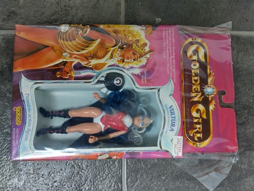 Galoob golden girl with - with, boa
