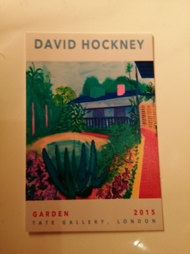 Rare david hockney garden - david, 2015