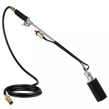 2M Hose Long Arm Propane Butane Gas Torch Burner Blow Kit Roofer Roofing Brazing