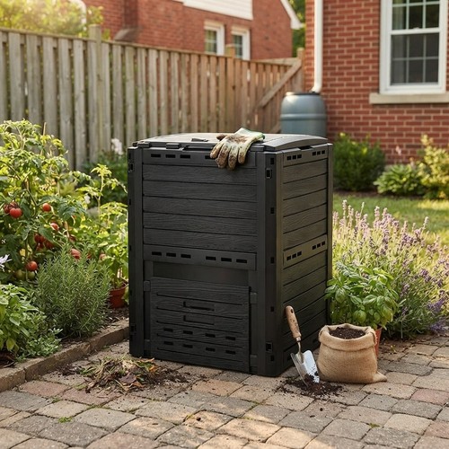 300l durable plastic compost - 300l,