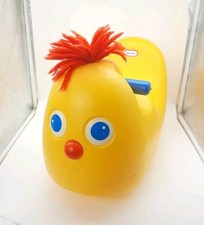 Vintage Little Tikes Ollie Rocker Toddler Child Yellow Banana Ride On Bell Chime