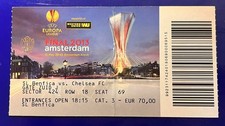 Ticket 2013 Chelsea FC vs. SL Benfica Europa League Final ticket