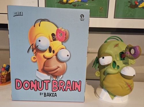 Zombie donut brain medium - zombie,