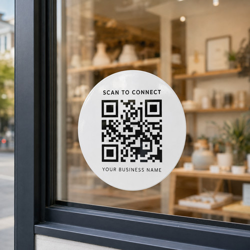 Custom business code - business, qr