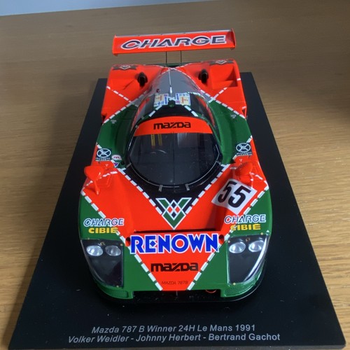 Spark mazda 787 b winner - spark, 1:18