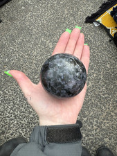 Indigo Gabbro Crystal Sphere