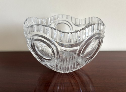 Large heavy crystal cut - heavy,