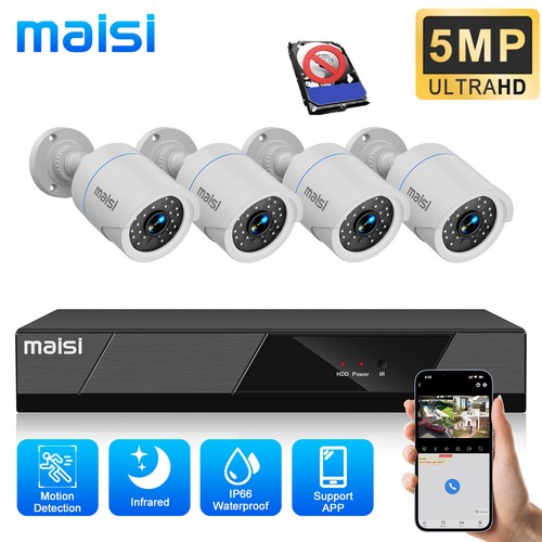 Maisi 8ch 5mp - maisi, cctv