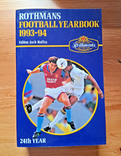 Rothmans football yearbook - rothmans,