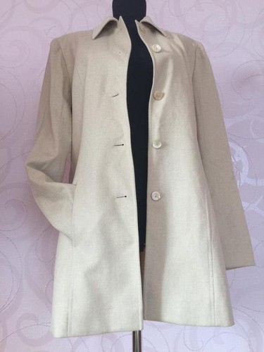 Women escada coat - escada, beige