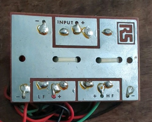 Vintage speaker crossover - vintage,